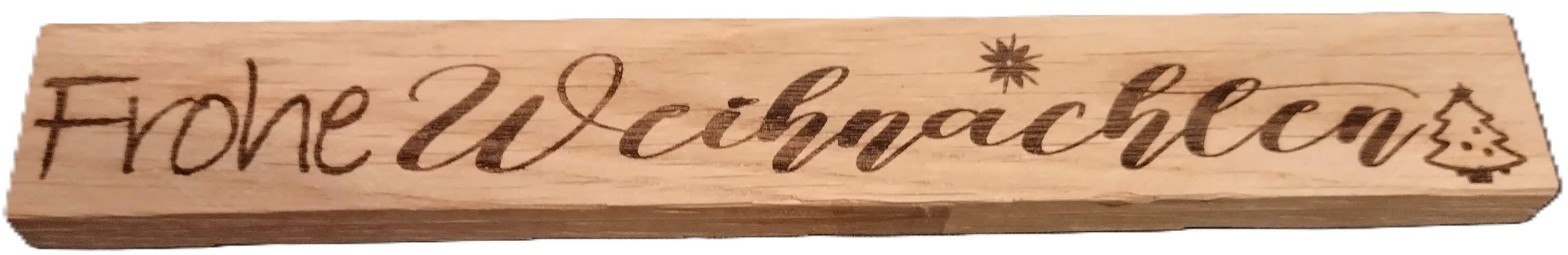 Klötzchen "Frohe Weihnachten"